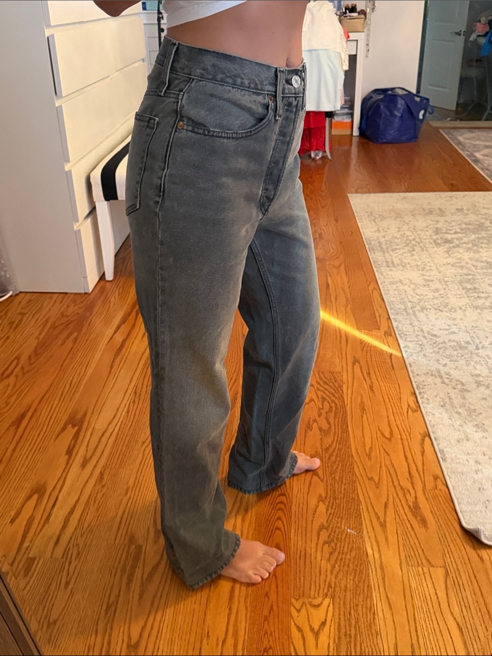Re/Done classic bootcut flare jean - Picture 6 of 9